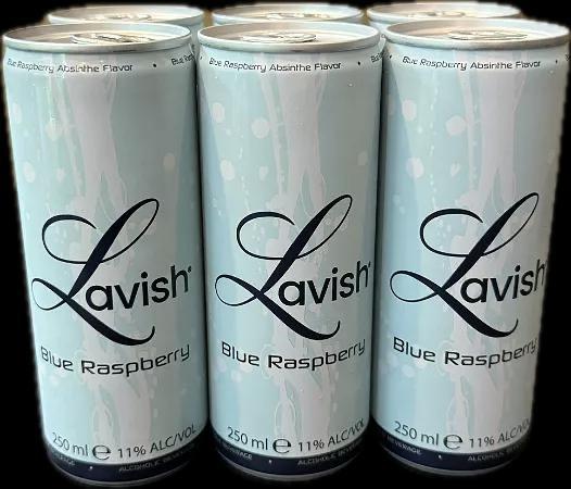 Lavish blue raspberry 6-pack (6 * 0.25 Liter)