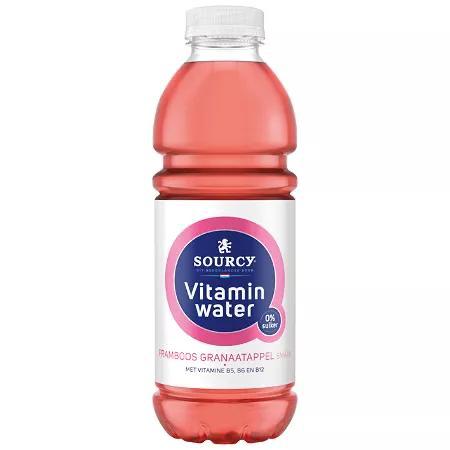 Sourcy Vitaminwater Framboos Granaatappel 0.5l