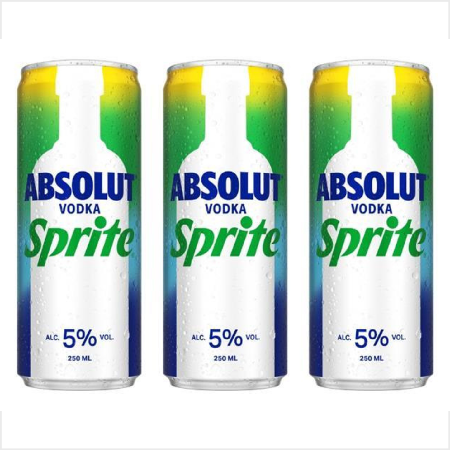 Absolute Sprite & Vodka 4-Pack (4 * 0.25 Liter)