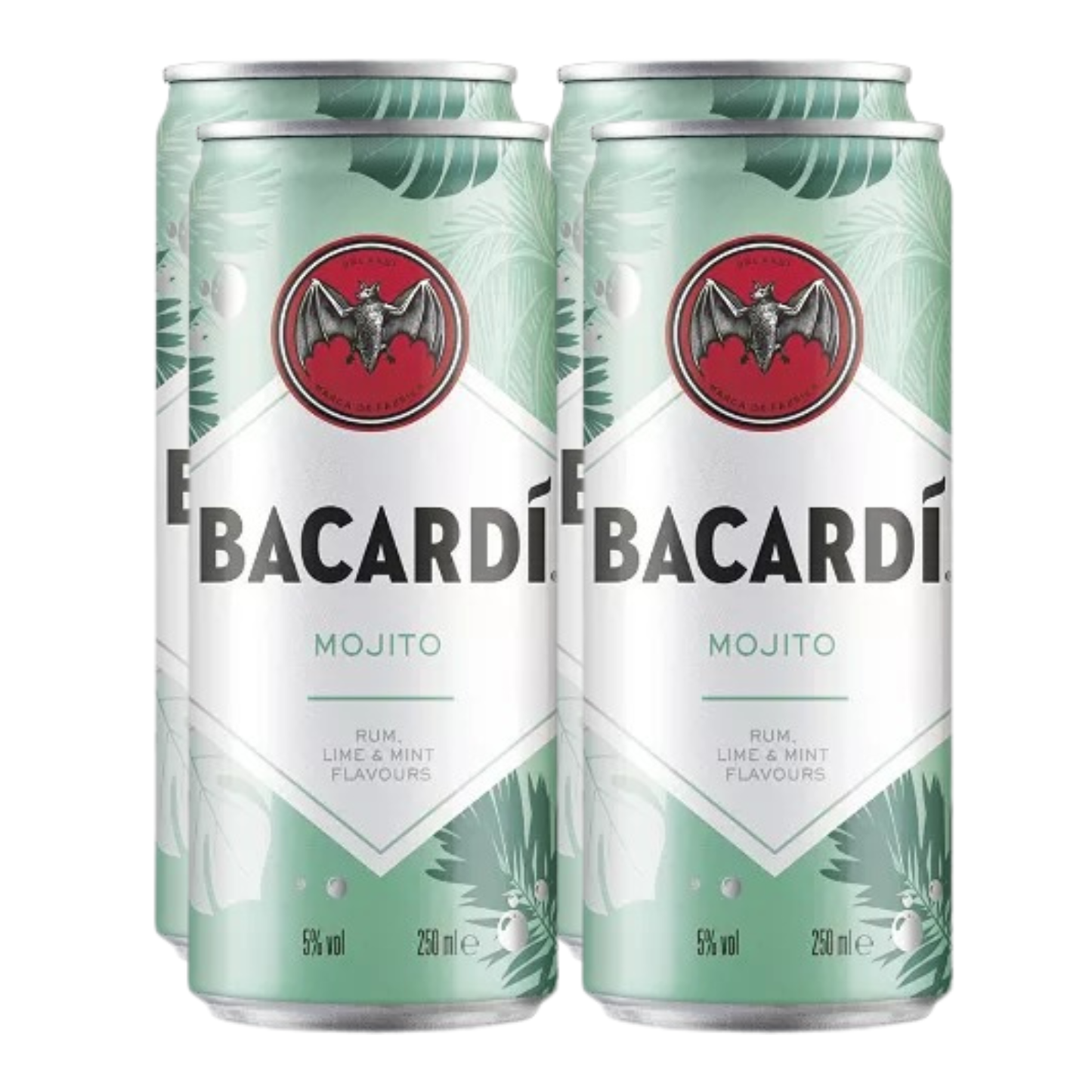 Bacardi Mojito 4-pack (4 * 0.25 liter)