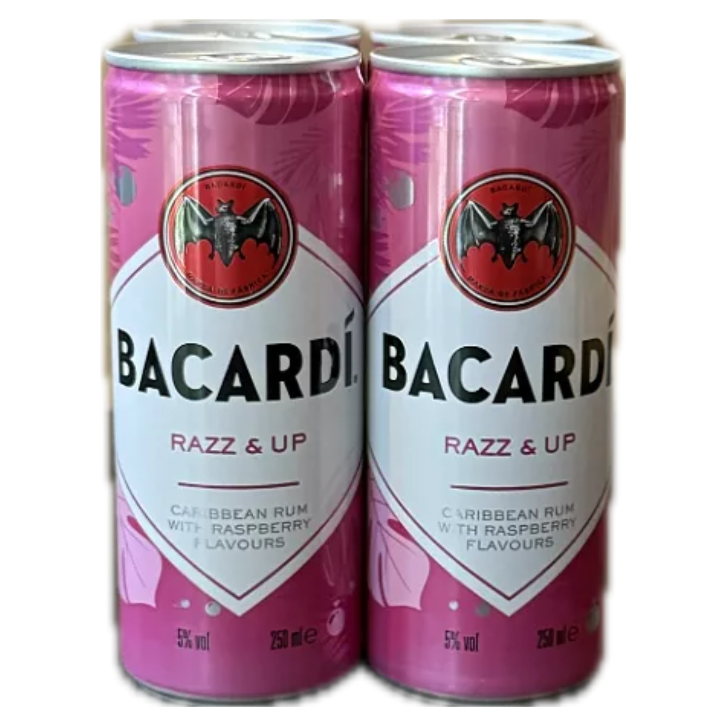 Bacardi Razz & Up 4-pack (4 * 0.25 liter)