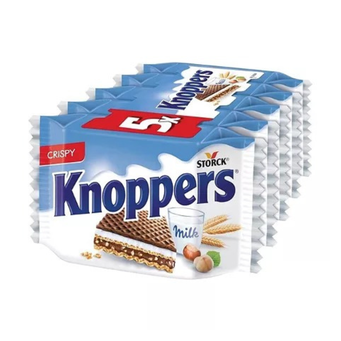 Knoppers Melk Hazelnootwafel 5 Pack