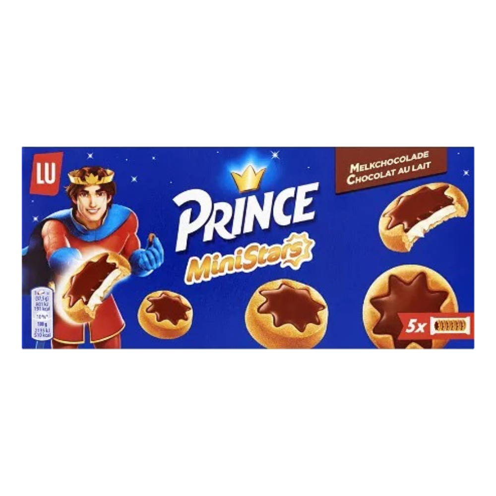 prince ministars melkchocolade 5 st