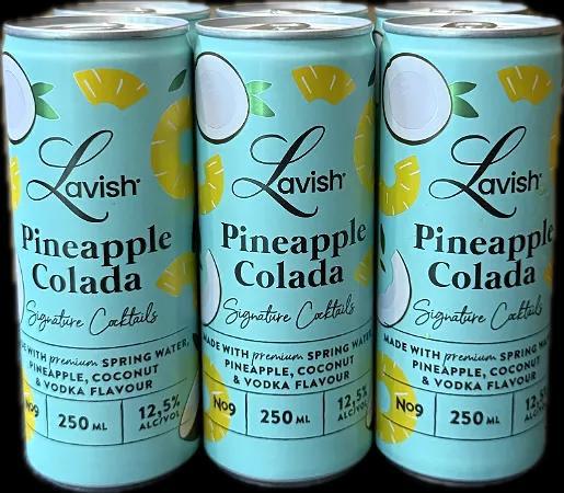Lavish Pineapple Colada Cocktail 6-pack 6 * 0.25 Liter