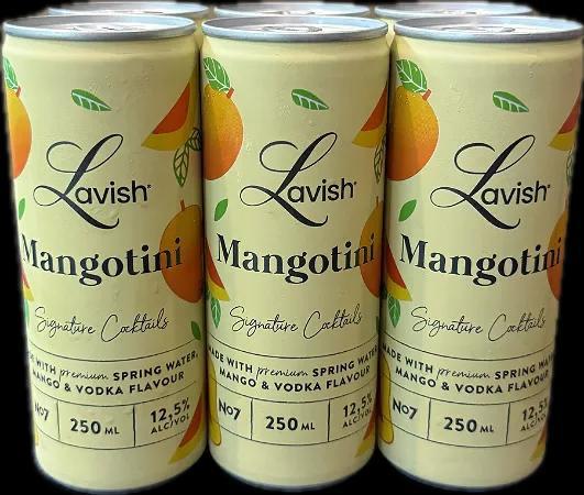 Lavish mangotini cocktail 6-pack (6 * 0.25 Liter)