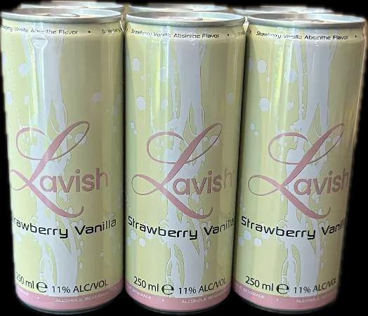 Lavish Strawberry Vanilla 6-pack (6 * 0.25 liter)