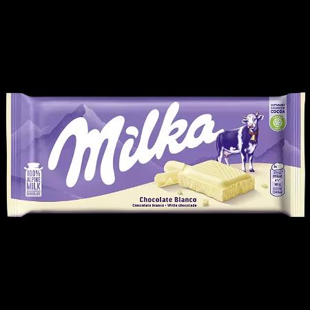 Milka witte chocolade 100g