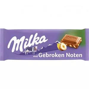 Milka Gebroken Noten 100g