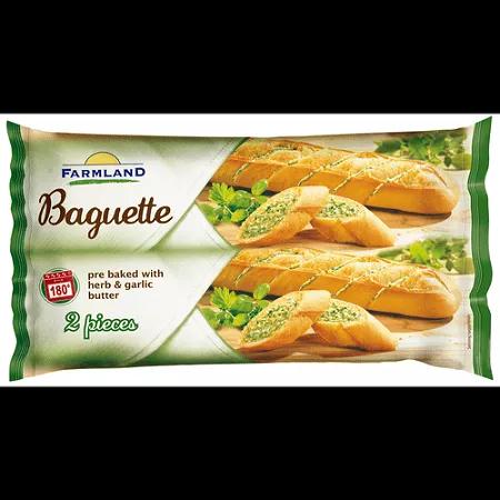 duo baguette met kruidenboter 350 g