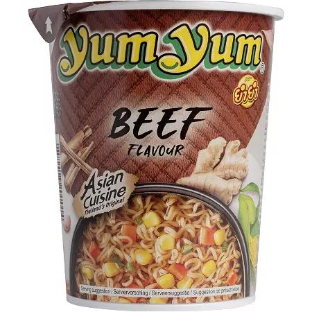 YumYum beef flavour cup 70g