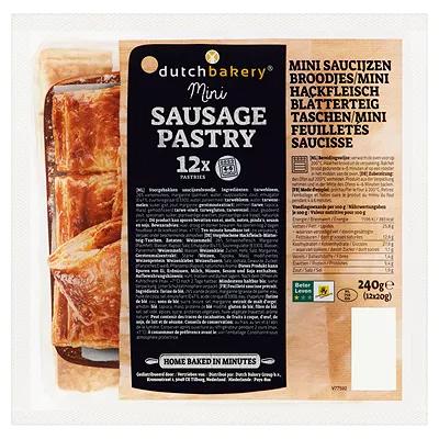 Dutch Bakery Mini Worstenbroodjes  12 x 20gr