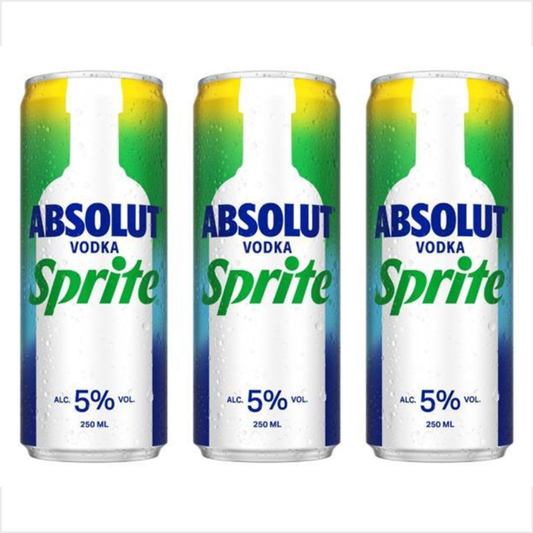 Absolute Sprite & Vodka 4-Pack (4 * 0.25 Liter)