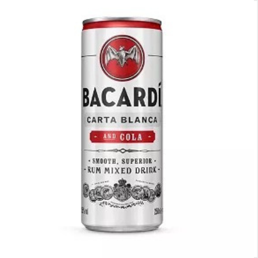 Bacardi Rum & Cola 0.25 liter
