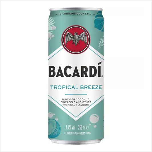 Bacardi Tropical Breeze 0.25 liter