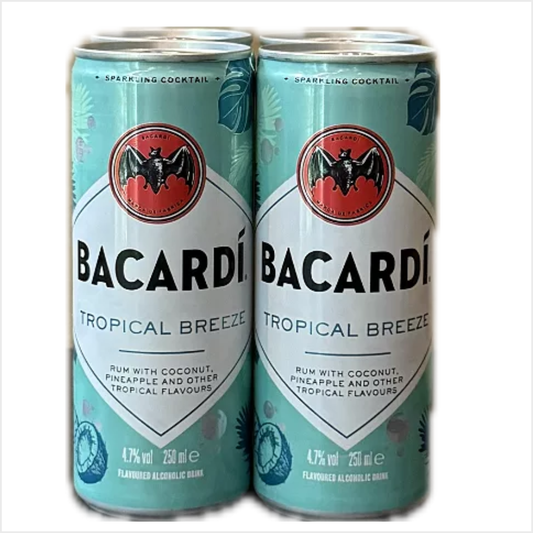 Bacardi tropical Breeze 4-Pack (4 * 0.25 l)