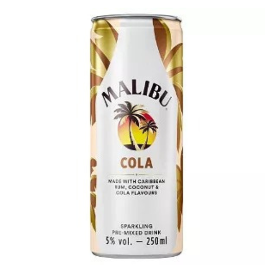 Malibu & Cola 0.25 liter