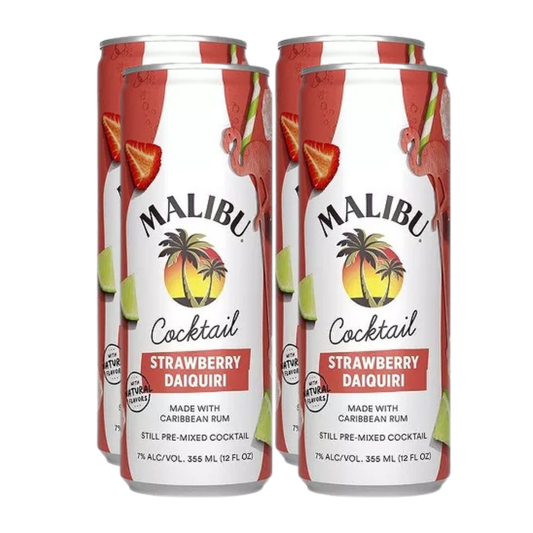 Malibu Strawberry Daiquiri 4-pack (4 * 0.25 liter)