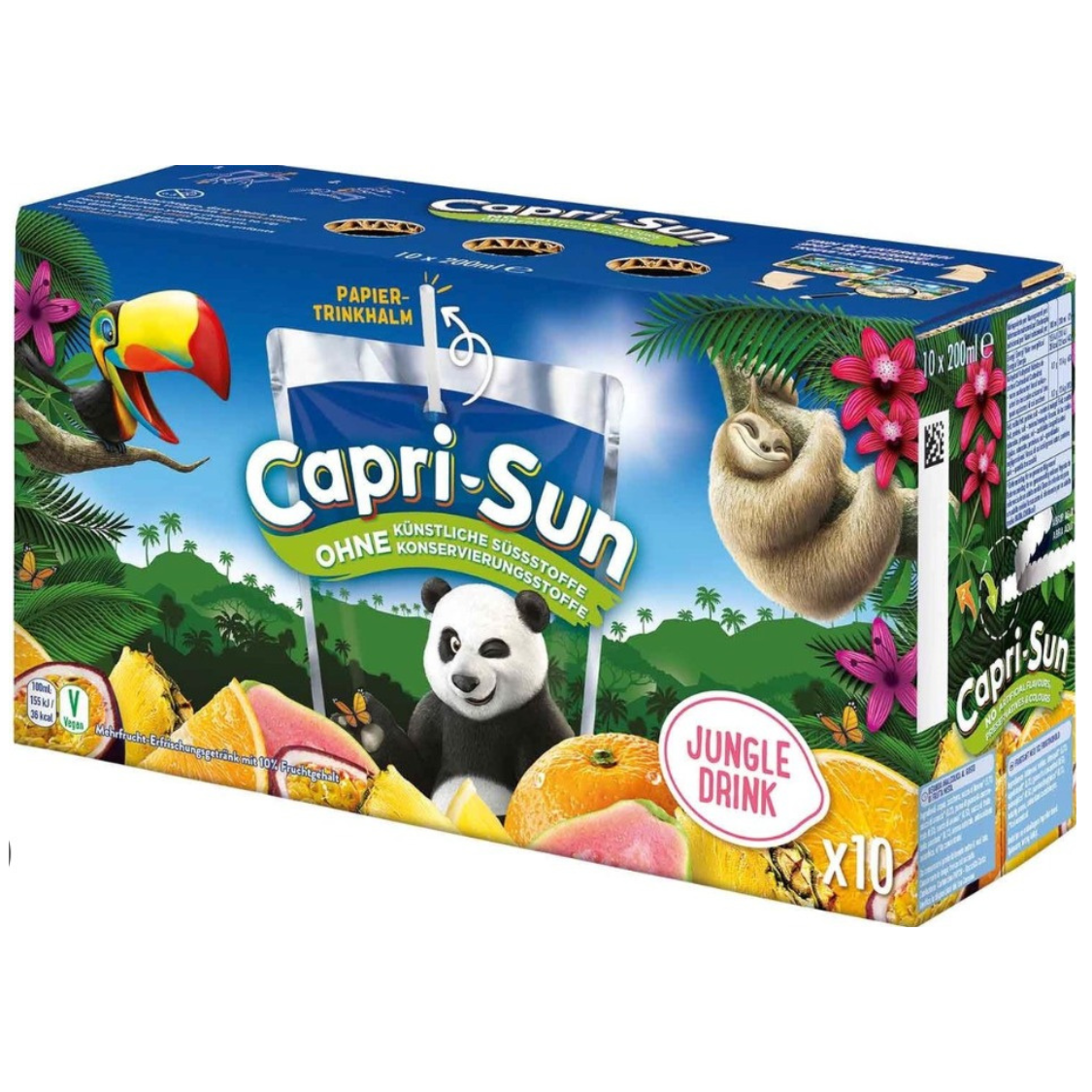 Capri-Sun Jungle Drink 10-Pack (10 * 0,2L)