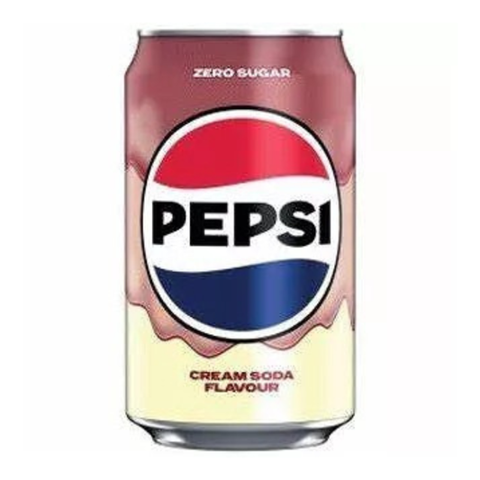 Pepsi Cream Soda Sugar Free 33cl