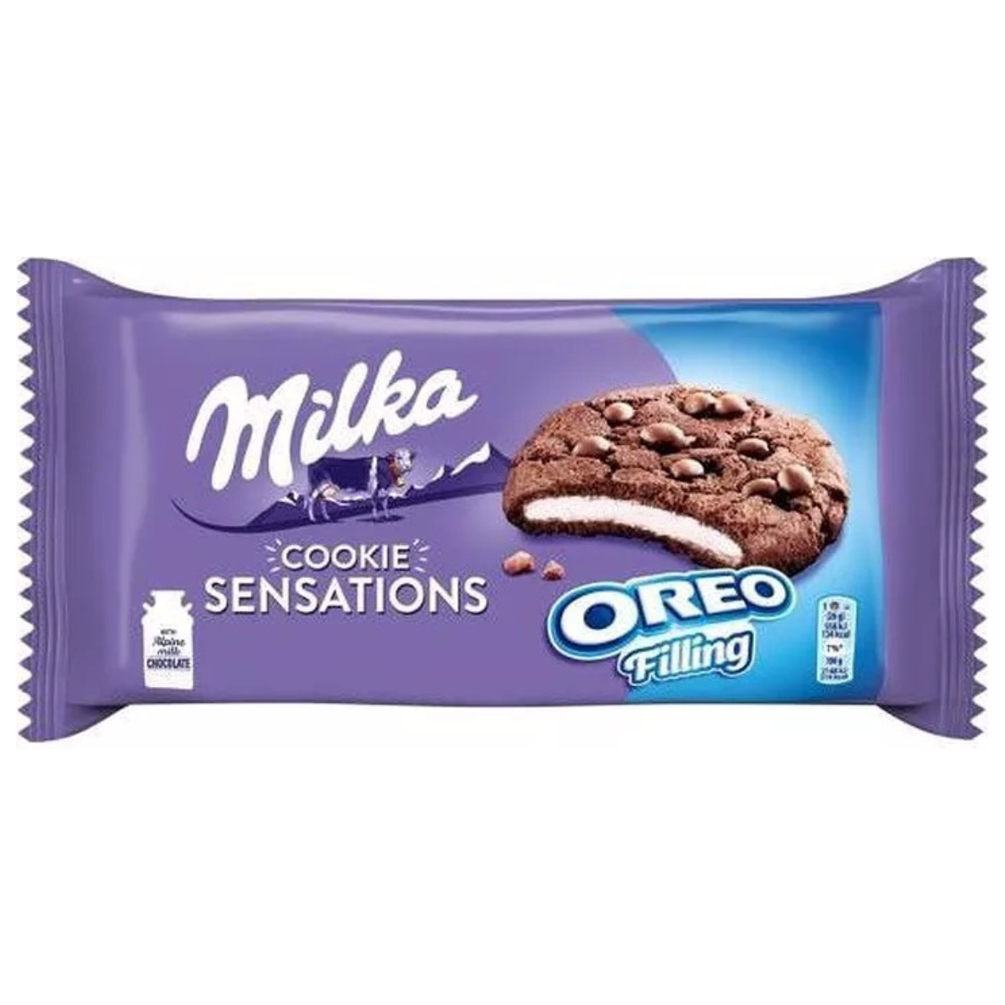 Milka Cookies Sensation Oreo filling 208g
