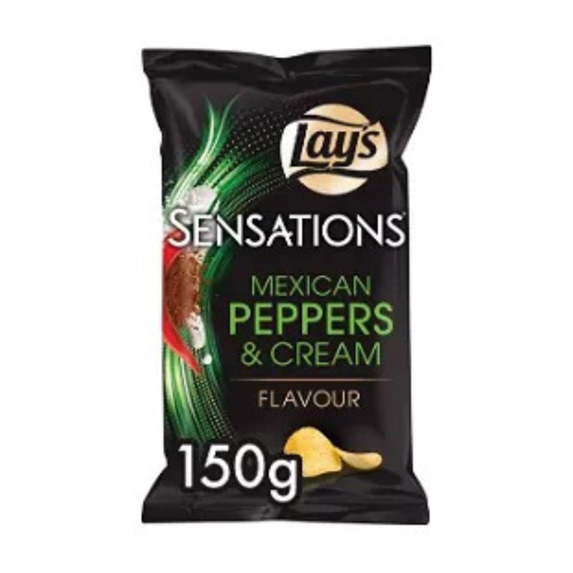 Lay's Sensation Mexican Peppers & Cream 150g