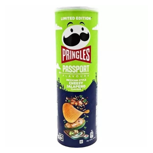 Pringles Passport Cheesy Jalapeno 165g