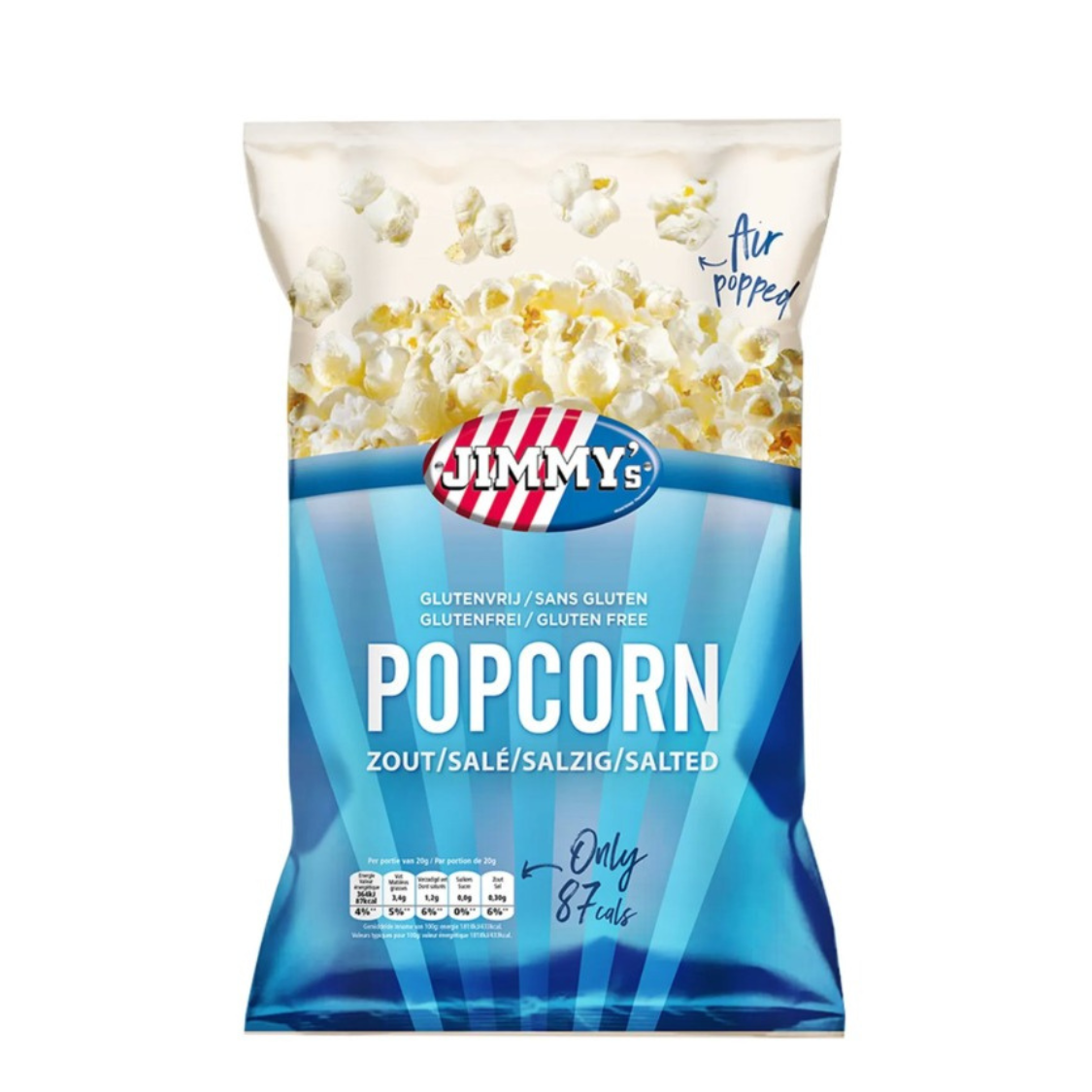 Jimmy's Popcorn Zout 90g