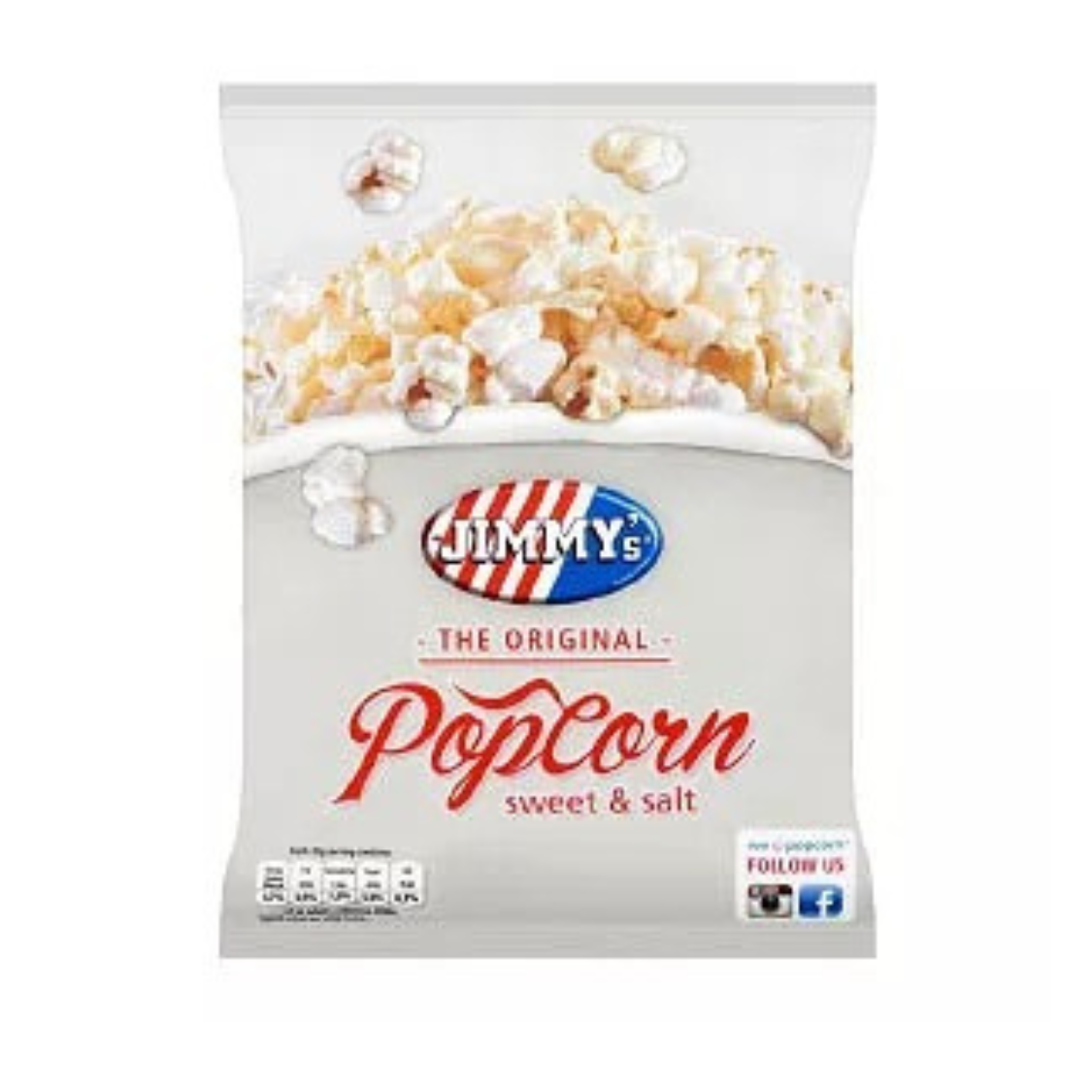 Jimmy's The Original Popcorn Sweet & Salt 90g