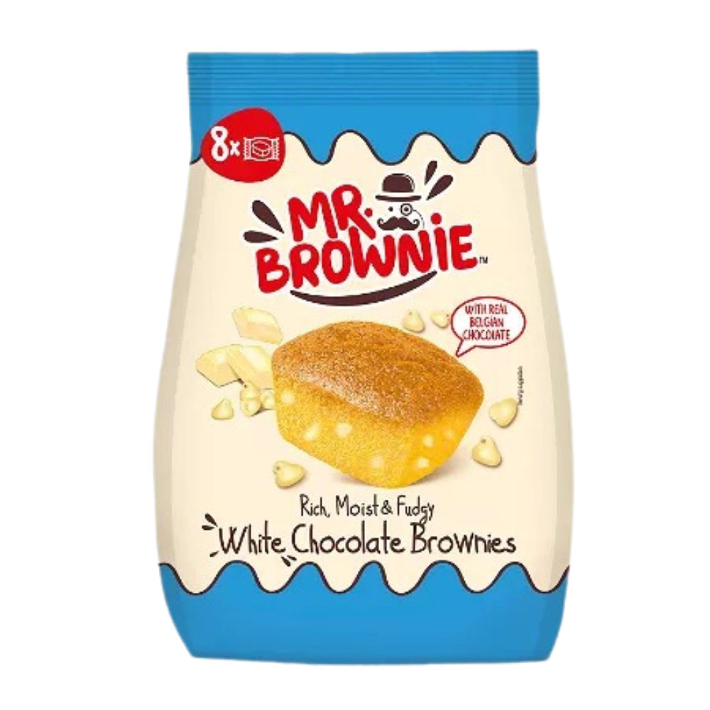 Mr. Brownie white chocolate chips 200g
